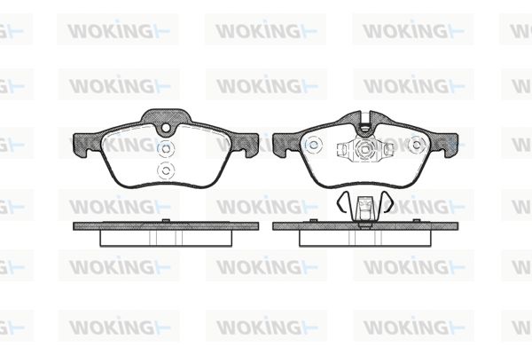 WOKING Jarrupala, levyjarru P9643.00