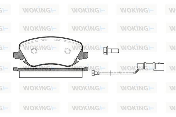 WOKING Jarrupala, levyjarru P9793.02