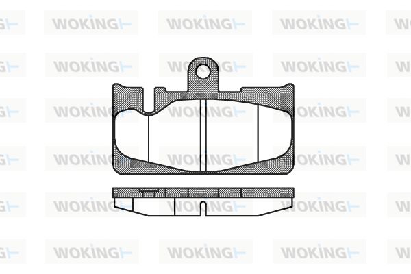 WOKING Jarrupala, levyjarru P9893.00