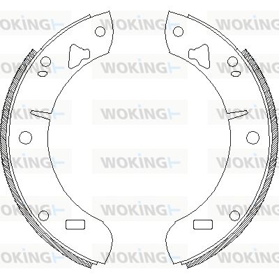 WOKING Jarrukenkäsarja Z4039.00