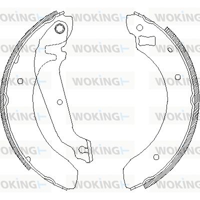 WOKING Jarrukenkäsarja Z4062.00