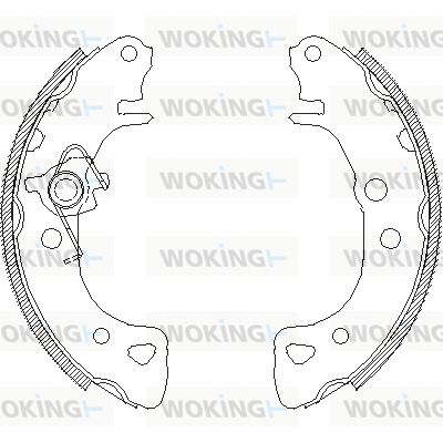 WOKING Jarrukenkäsarja Z4126.00