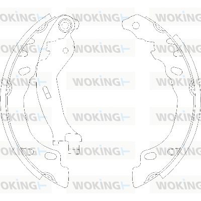 WOKING Jarrukenkä Z4158.00