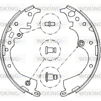 WOKING Jarrukenkä Z4239.00