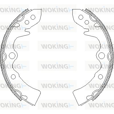 WOKING Jarrukenkäsarja Z4322.00