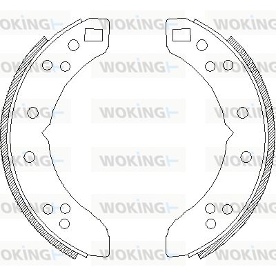 WOKING Jarrukenkäsarja Z4635.00