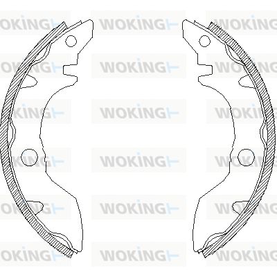 WOKING Jarrukenkäsarja Z4660.00