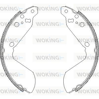 WOKING Jarrukenkäsarja Z4669.00