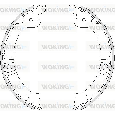 WOKING Jarrukenkä, seisontajarru Z4744.00