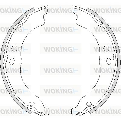 WOKING Jarrukenkä, seisontajarru Z4750.00