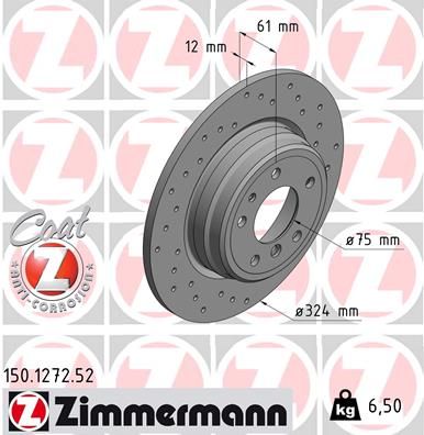 ZIMMERMANN Jarrulevy 150.1272.52