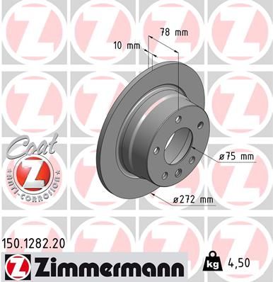 ZIMMERMANN Jarrulevy 150.1282.20