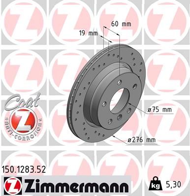 ZIMMERMANN Jarrulevy 150.1283.52