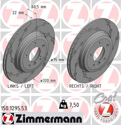 ZIMMERMANN Jarrulevy 150.1295.53