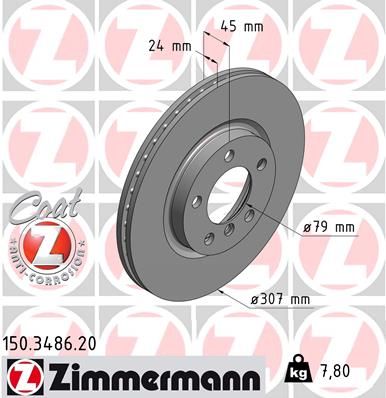 ZIMMERMANN Jarrulevy 150.3486.20