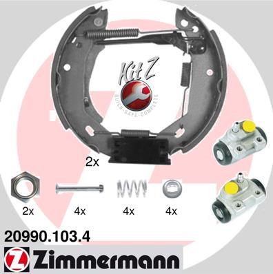 ZIMMERMANN Jarrukenkäsarja 20990.103.4