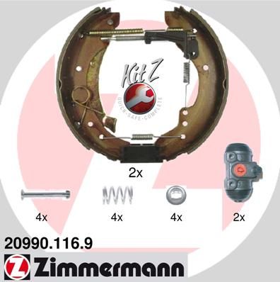 ZIMMERMANN Jarrukenkäsarja 20990.116.9