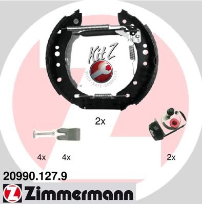 ZIMMERMANN Jarrukenkäsarja 20990.127.9