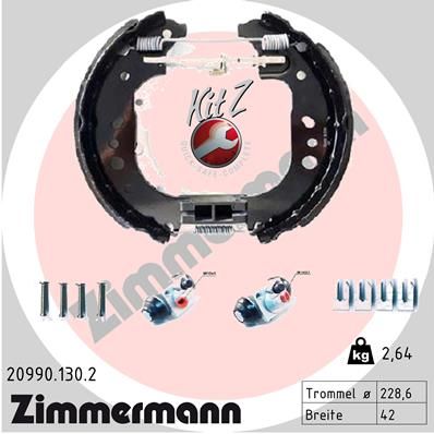 ZIMMERMANN Jarrukenkäsarja 20990.130.2