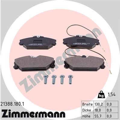 ZIMMERMANN Jarrupala, levyjarru 21388.180.1