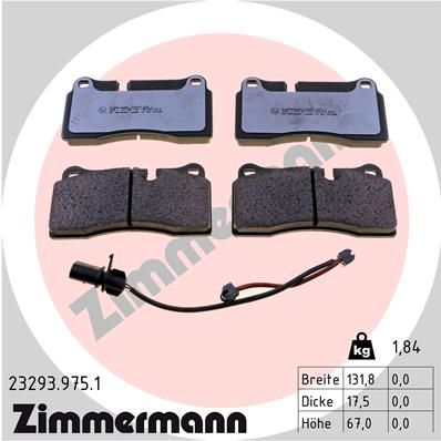 ZIMMERMANN Jarrupala, levyjarru 23293.975.1