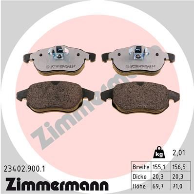 ZIMMERMANN Jarrupala, levyjarru 23402.900.1