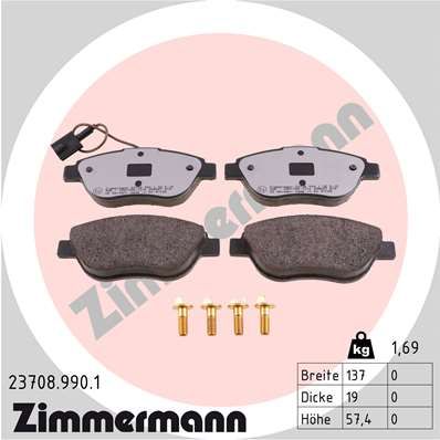 ZIMMERMANN Jarrupala, levyjarru 23708.990.1