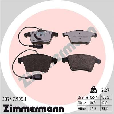 ZIMMERMANN Jarrupala, levyjarru 23747.985.1