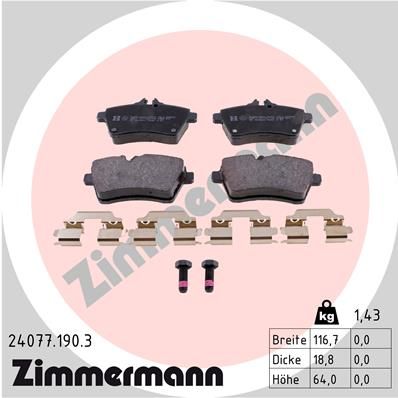 ZIMMERMANN Jarrupala, levyjarru 24077.190.3