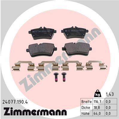 ZIMMERMANN Jarrupala, levyjarru 24077.190.4