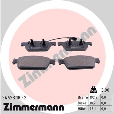 ZIMMERMANN Jarrupala, levyjarru 24623.180.2