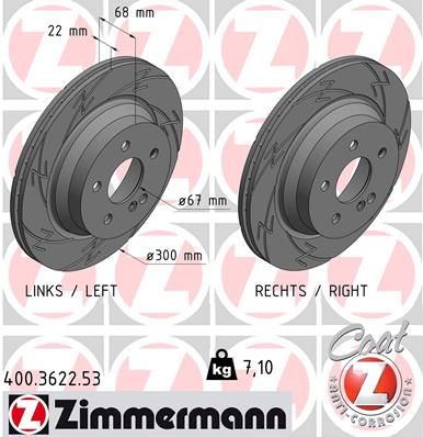 ZIMMERMANN Jarrulevy 400.3622.53