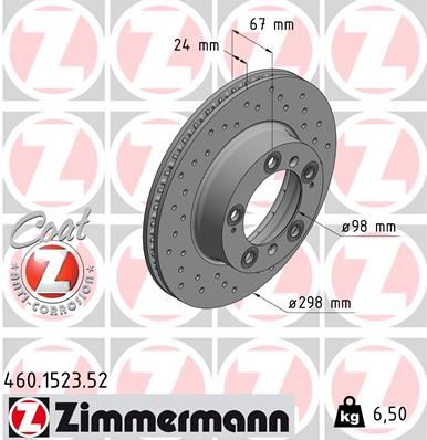 ZIMMERMANN Jarrulevy 460.1523.52